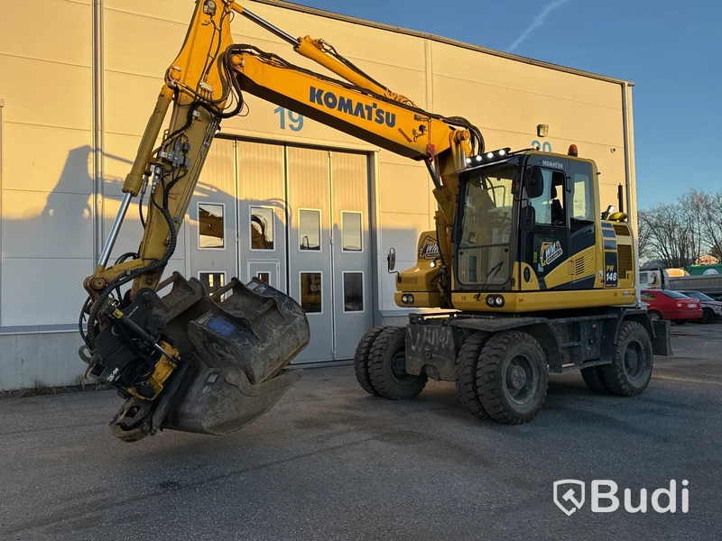 Hjulgrävare Komatsu PW148-11, -2019