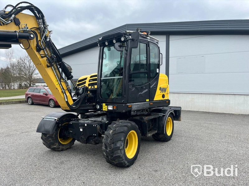 Hjulgrävare Yanmar B95W -2019 | Tiltrotator | Vagn