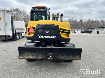 Hjulgrävare Yanmar B95W -2019 | Tiltrotator | Vagn