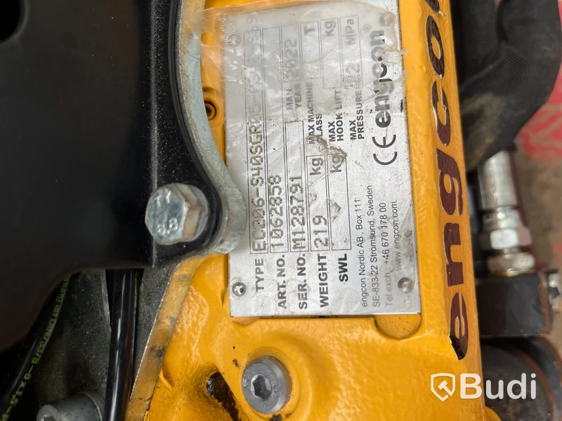 Hjulgrävare Yanmar B95W -2019 | Tiltrotator | Vagn