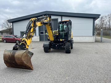 Hjulgrävare Yanmar B95W -2019 | Tiltrotator | Vagn