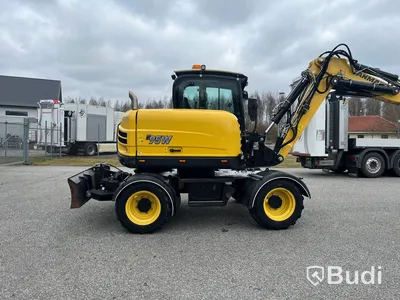 Hjulgrävare Yanmar B95W -2019 | Tiltrotator | Vagn