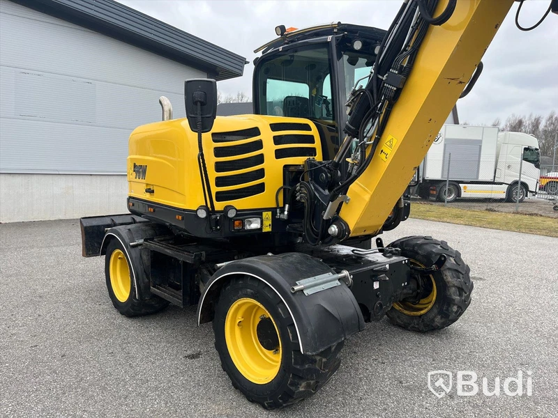 Hjulgrävare Yanmar B95W -2019 | Tiltrotator | Vagn