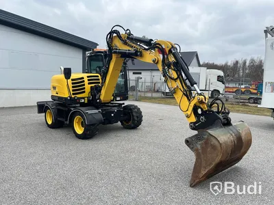 Hjulgrävare Yanmar B95W -2019 | Tiltrotator | Vagn