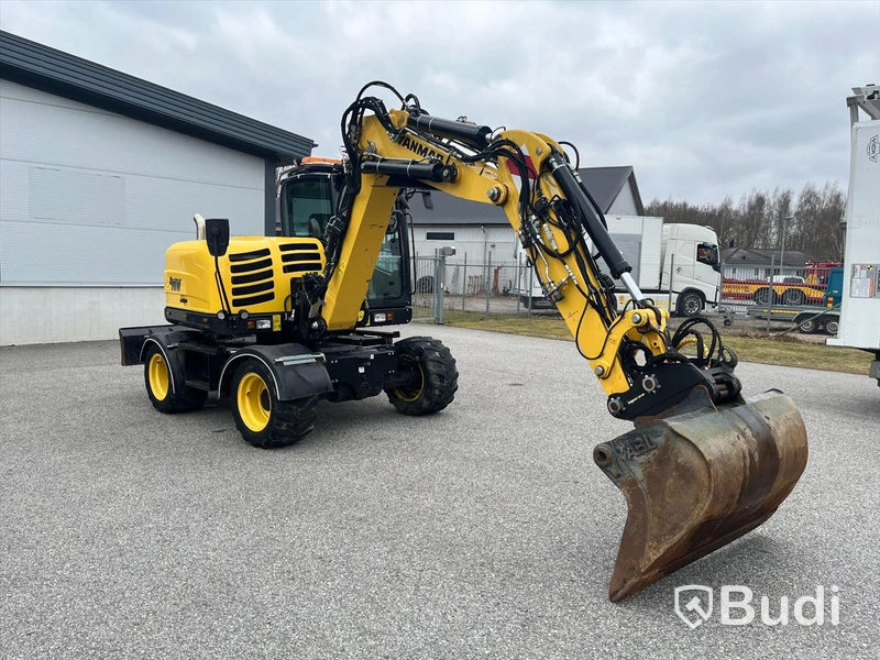 Hjulgrävare Yanmar B95W -2019 | Tiltrotator | Vagn