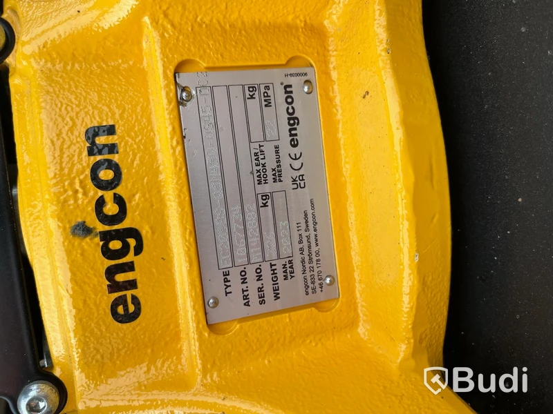 Minigrävare Develon DX85R-7 -2023 | med Engcons tiltrotator