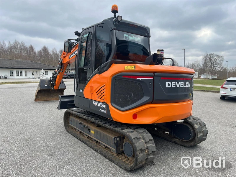 Minigrävare Develon DX85R-7 -2023 | med Engcons tiltrotator