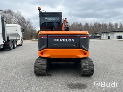 Minigrävare Develon DX85R-7 -2023 | med Engcons tiltrotator