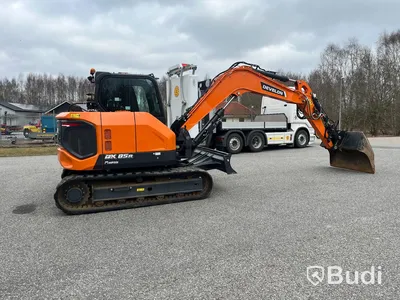 Minigrävare Develon DX85R-7 -2023 | med Engcons tiltrotator