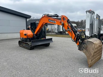 Minigrävare Develon DX85R-7 -2023 | med Engcons tiltrotator