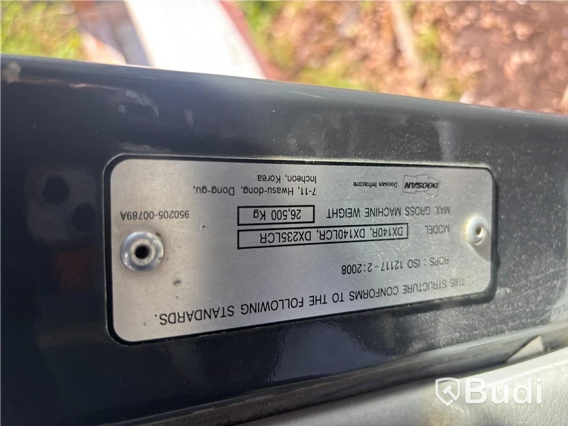 Grävmaskin Doosan DX235 LCR 2014