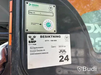 Grävmaskin Doosan DX235 LCR 2014