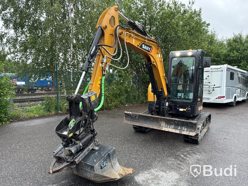 Bandgrävare med tilrotator Sany SY50U, -2024