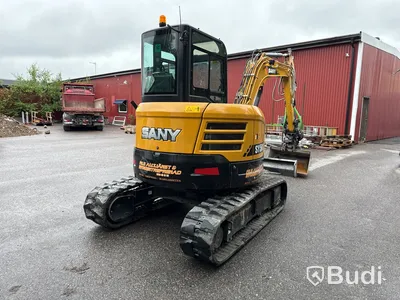 Bandgrävare med tilrotator Sany SY50U, -2024
