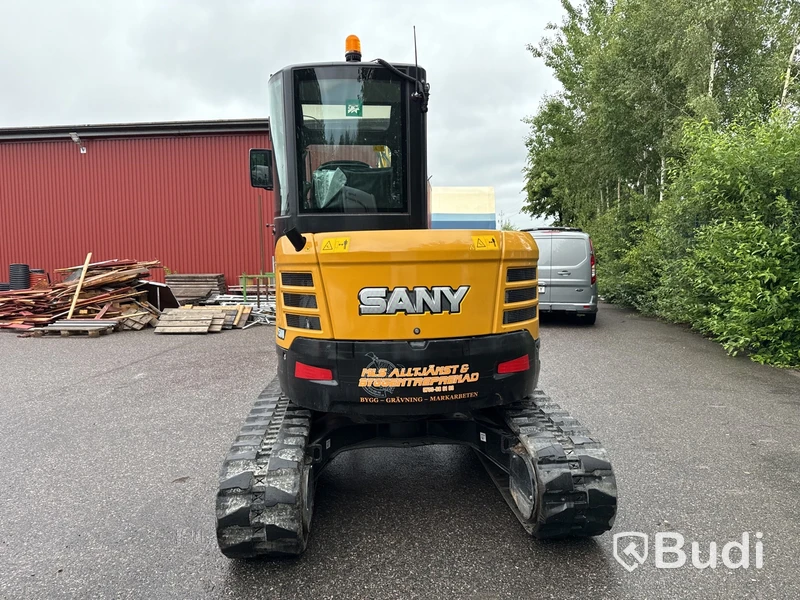 Bandgrävare med tilrotator Sany SY50U, -2024