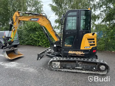 Bandgrävare med tilrotator Sany SY50U, -2024
