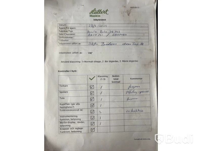 Teleskoplastare Merlo Roto 38.14S