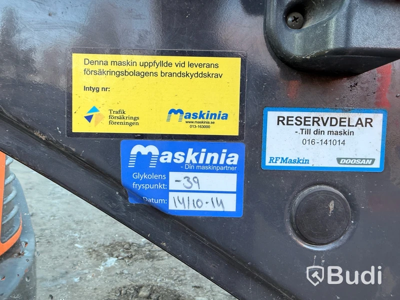 Bandgrävare Doosan DX62R -2014