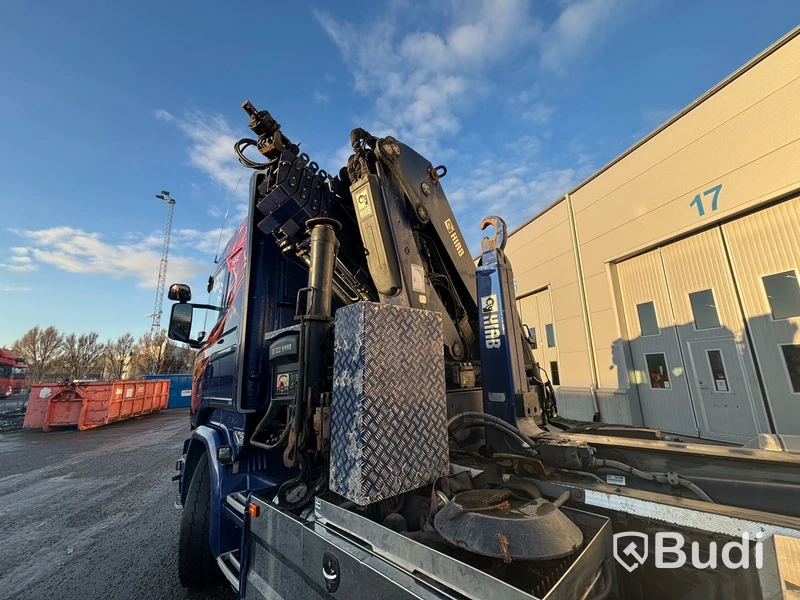 Kranväxlare Scania R520 8X4*4 -2015 | Hiab 322 EP-5 Hipro | Hooklift XR18