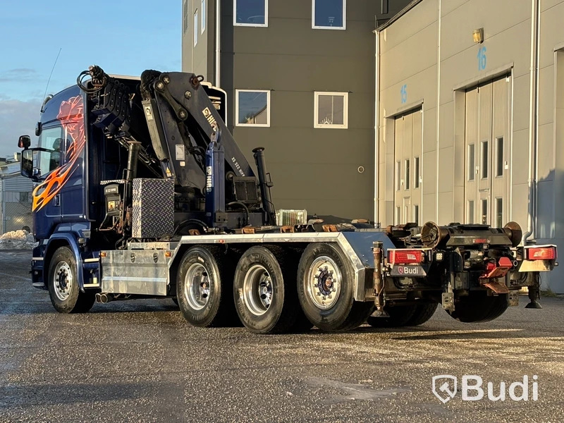 Kranväxlare Scania R520 8X4*4 -2015 | Hiab 322 EP-5 Hipro | Hooklift XR18