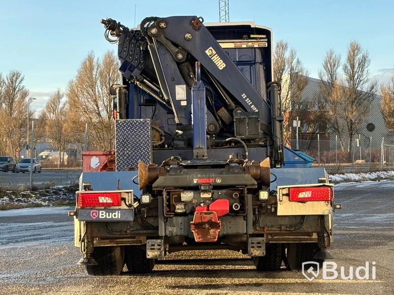 Kranväxlare Scania R520 8X4*4 -2015 | Hiab 322 EP-5 Hipro | Hooklift XR18