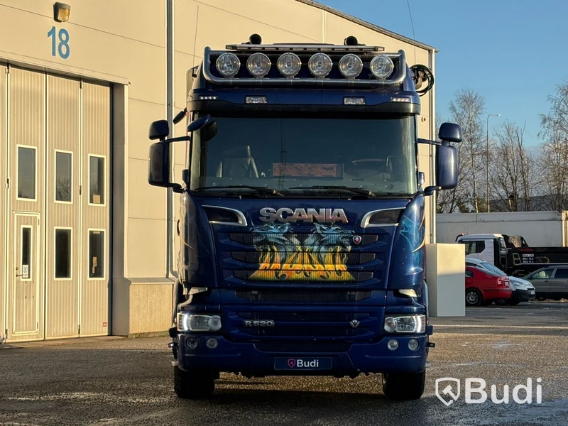 Kranväxlare Scania R520 8X4*4 -2015 | Hiab 322 EP-5 Hipro | Hooklift XR18