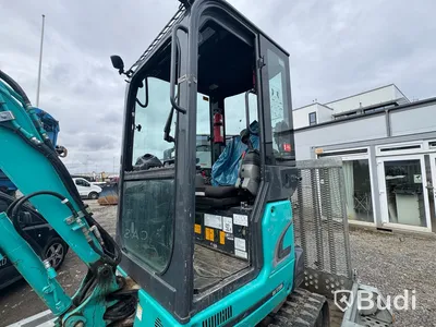 Minigrävare Kobelco 1.9 ton inkl. maskinsläp Brenderup