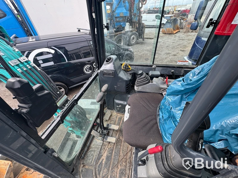 Minigrävare Kobelco 1.9 ton inkl. maskinsläp Brenderup