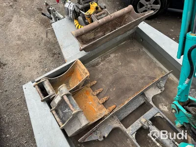 Minigrävare Kobelco 1.9 ton inkl. maskinsläp Brenderup
