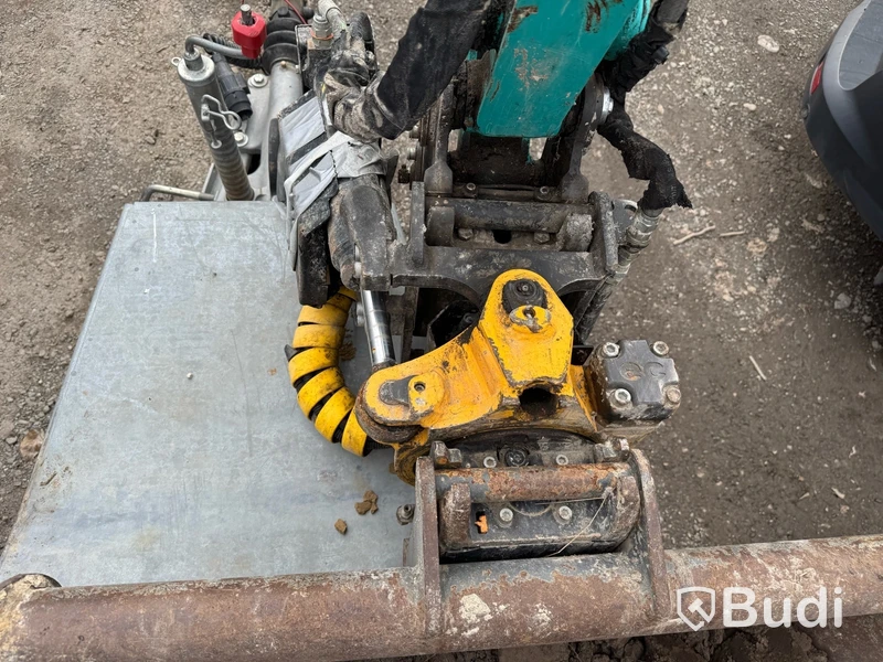 Minigrävare Kobelco 1.9 ton inkl. maskinsläp Brenderup