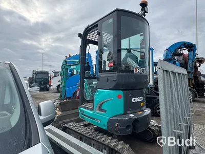 Minigrävare Kobelco 1.9 ton inkl. maskinsläp Brenderup