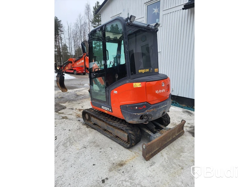 Minigrävare Kubota KX027-4 -2023 | Inkl 2 skopor | 2245 tim