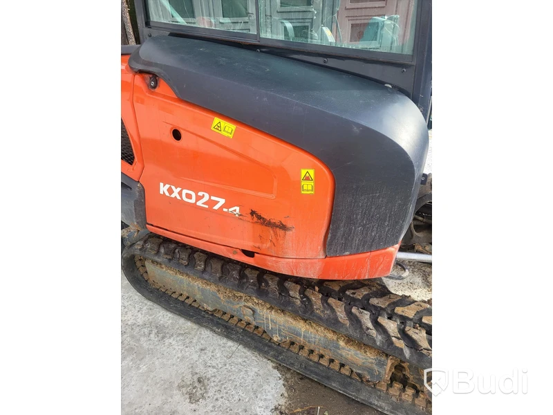 Minigrävare Kubota KX027-4 -2023 | Inkl 2 skopor | 2245 tim