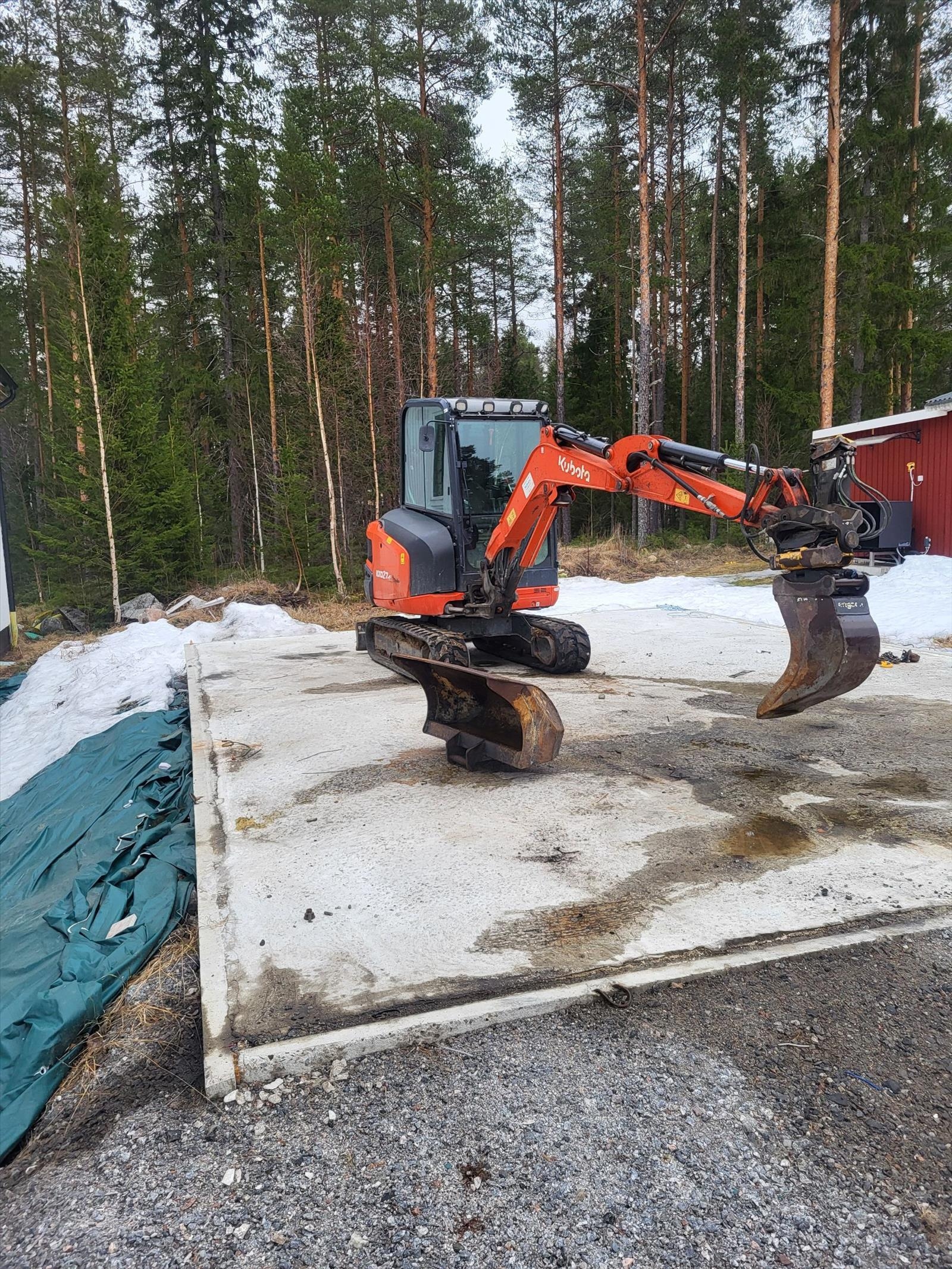 Minigrävare Kubota KX027-4 -2023 | Inkl 2 skopor | 2245 tim