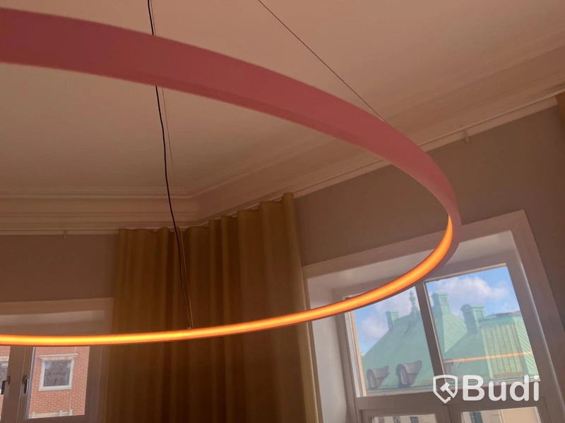 Taklampa LED – "HALO" från "Lightinova" Ø120 cm