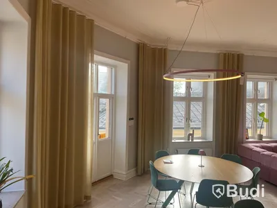 Gardiner + skensystem – 9 längder, ca 23 meter skena
