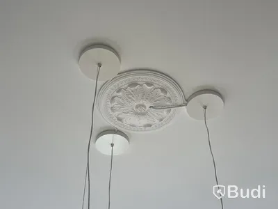 3 st. Exklusiv taklampa "Hoop Pendant" från "Zero".
