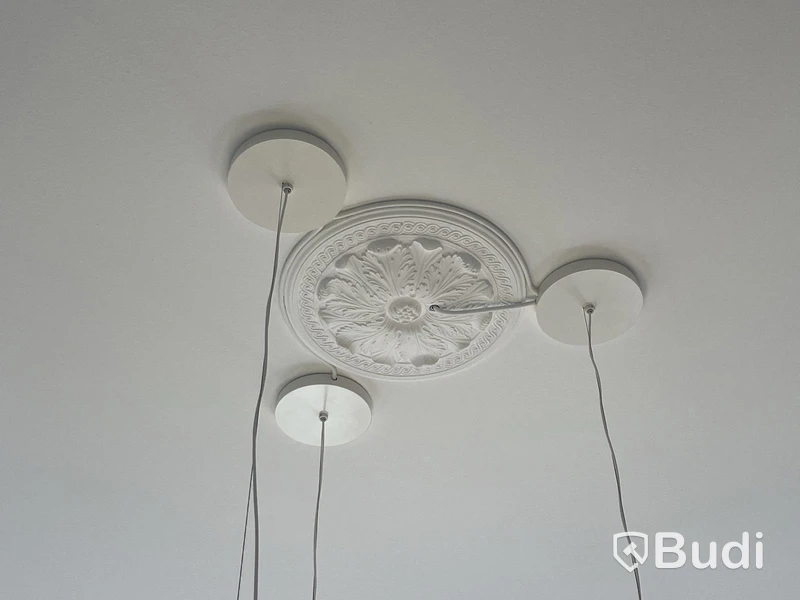 3 st. Exklusiv taklampa "Hoop Pendant" från "Zero".