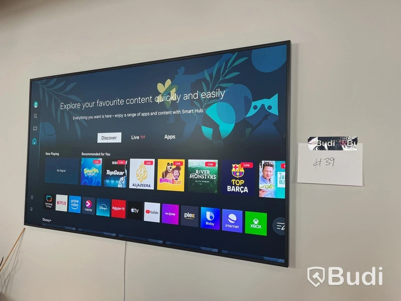 1st Samsung “The Frame” 65” – Smart TV