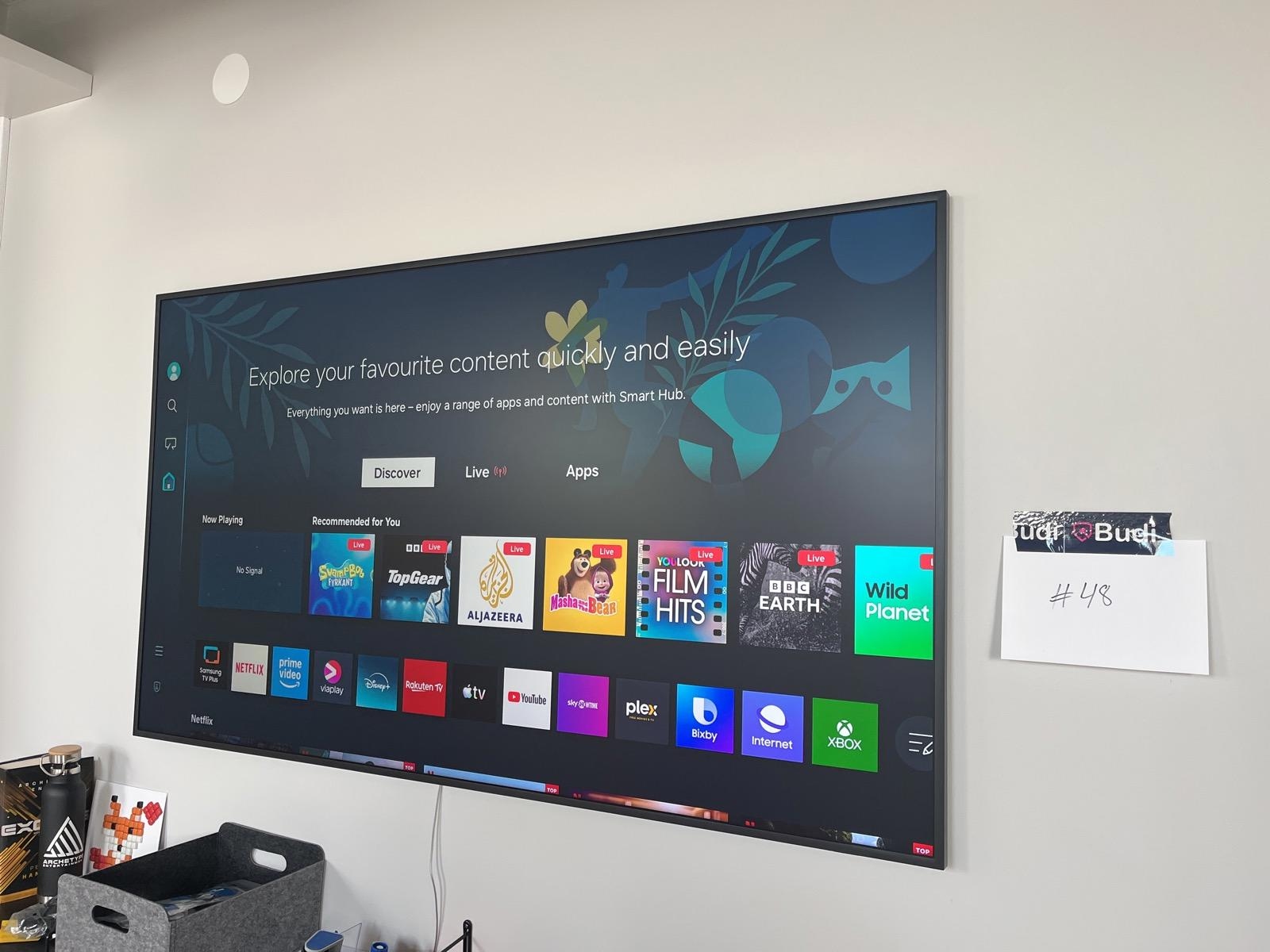 Samsung “The Frame” 65” – Smart TV med ramdesign