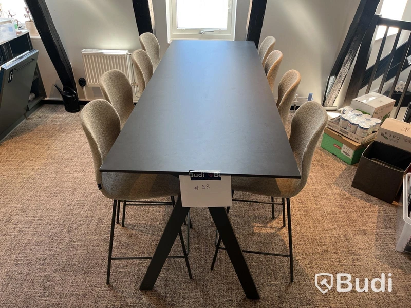 Matsalsmöbel / Konferensbord med 8 stolar Johanson Design