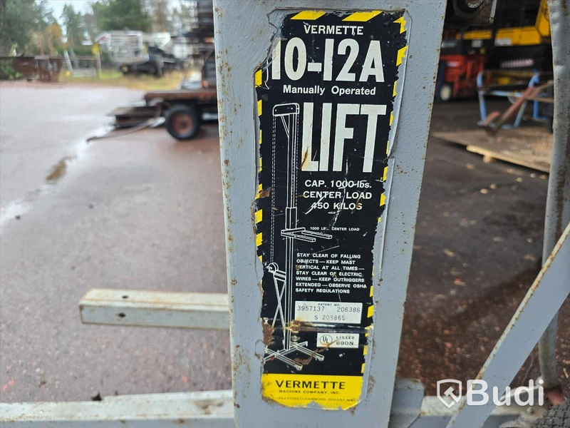 Manuell lyft | Vermette 10-12A