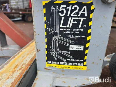 Manuell lyft | Vermette 512A