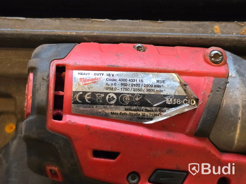 Slagskruvdragare  | Milwaukee M18 CID