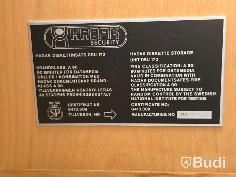 Dokumentskåp | Hadak 910