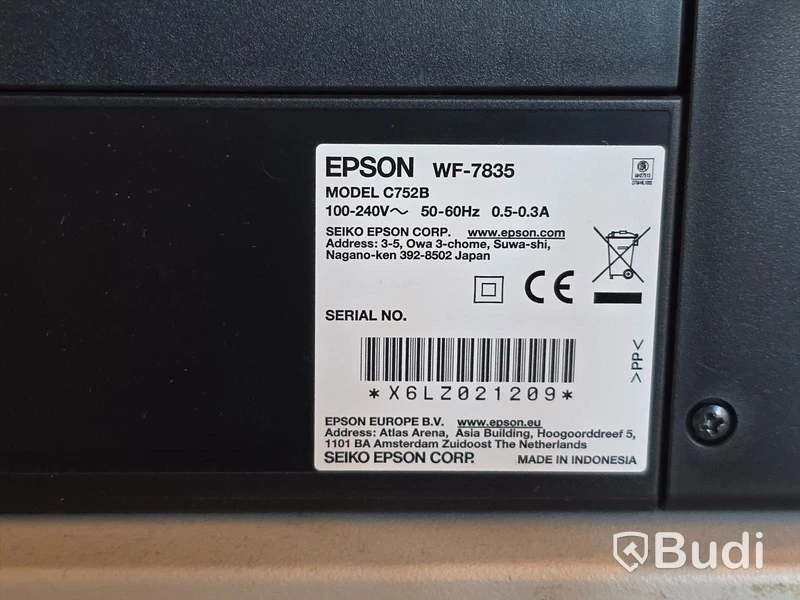 Bläckstråleskrivare | Epson WF7835