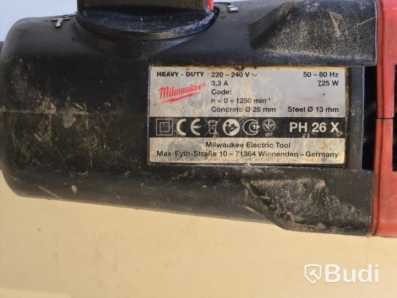 Borrhammare | Milwaukee PH 26X