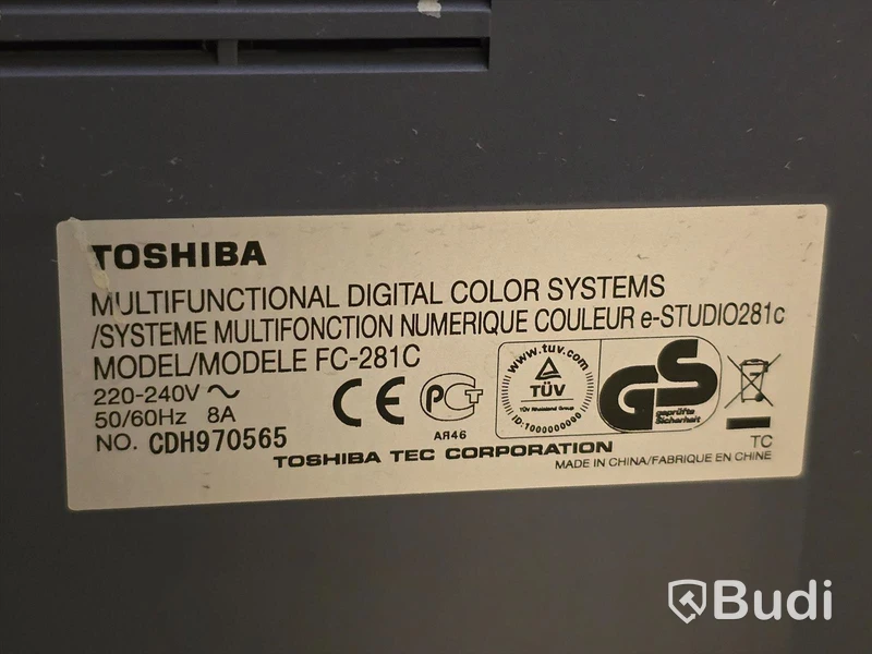 Skrivare | Toshiba Studio 281C