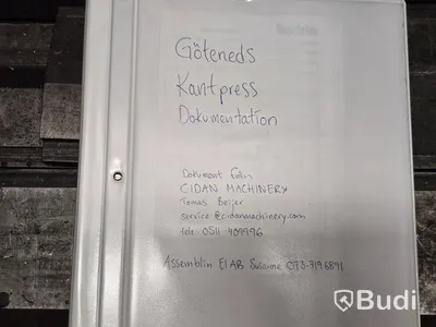 Hydraulisk kantpress | Göteneds