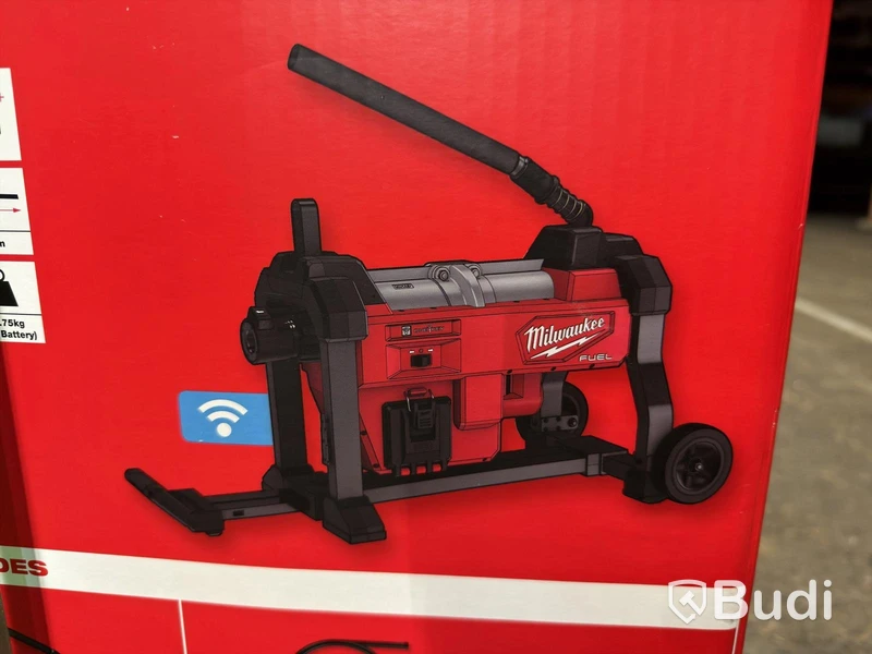 Batteridriven avloppsrensmaskin Milwaukee M18 FUEL M18 FSSM-121 | Oanvänd